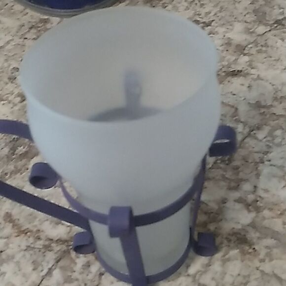 Set of Four Frosted Soda Glasses - Picture 8 of 10